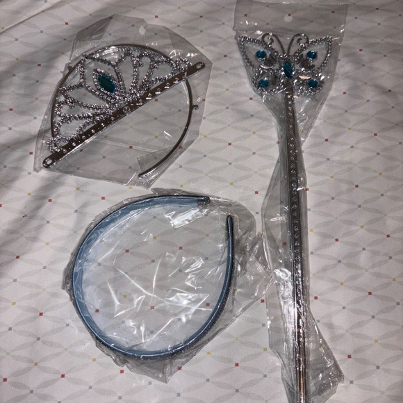 NWOT Girls Princess Cinderella Halloween Costume Dress Up Size 150 (7-8) Years - Picture 12 of 15